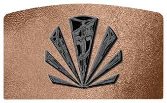 DACRO-602-BK-SH-BK Black Sunburst Shimmer Black